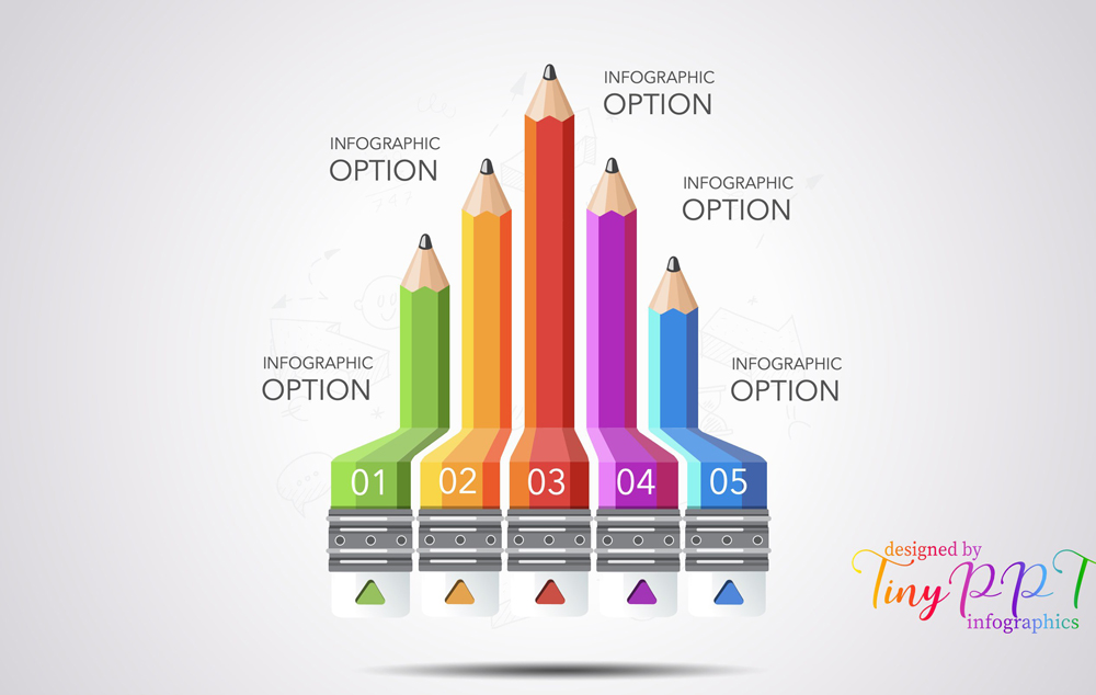 Colorful Pencil Education Concept